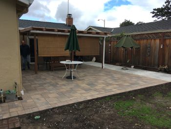 Image of stamped patio in Oxnard.