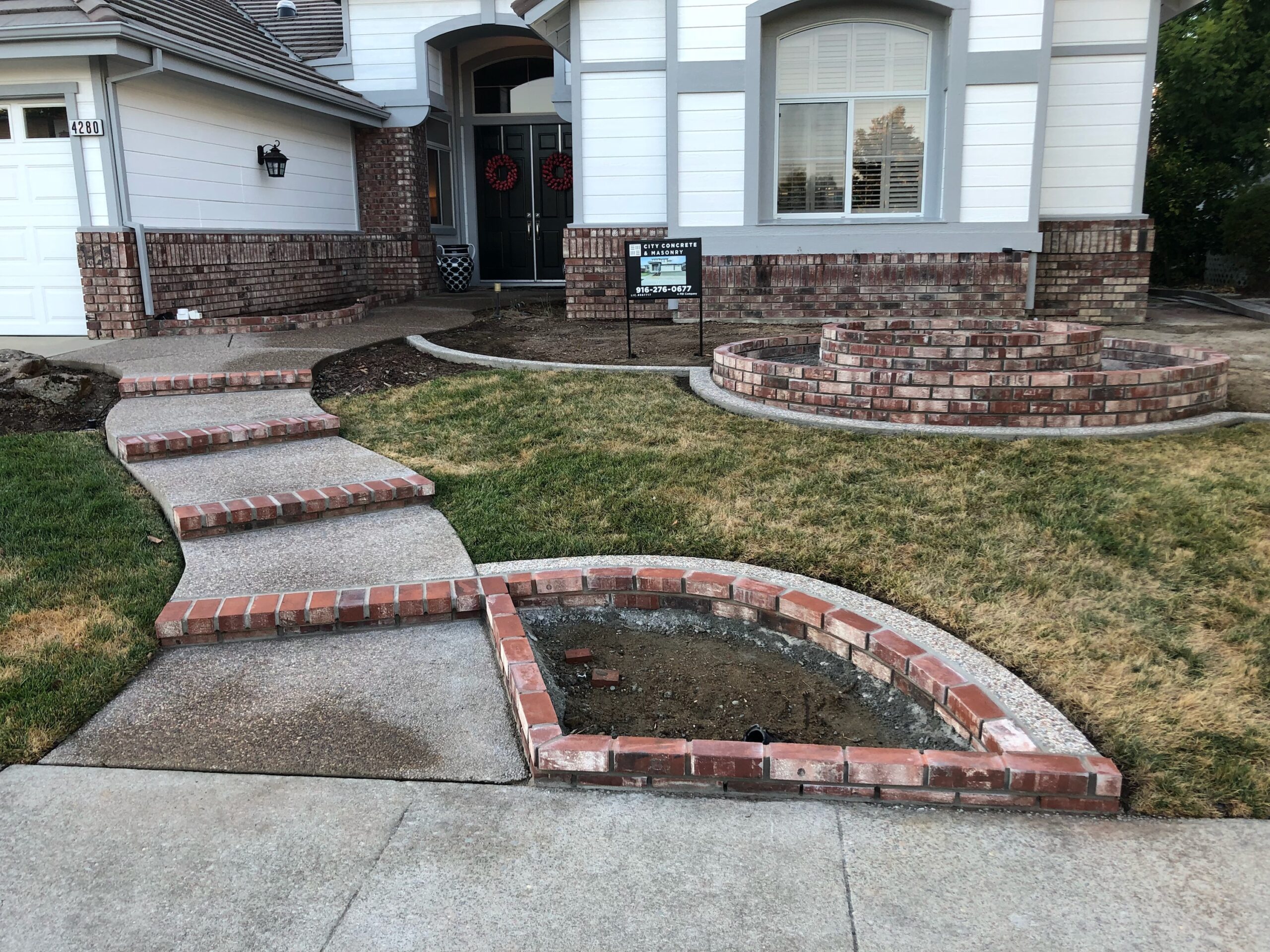 An image of brick masonry in Oxnard.