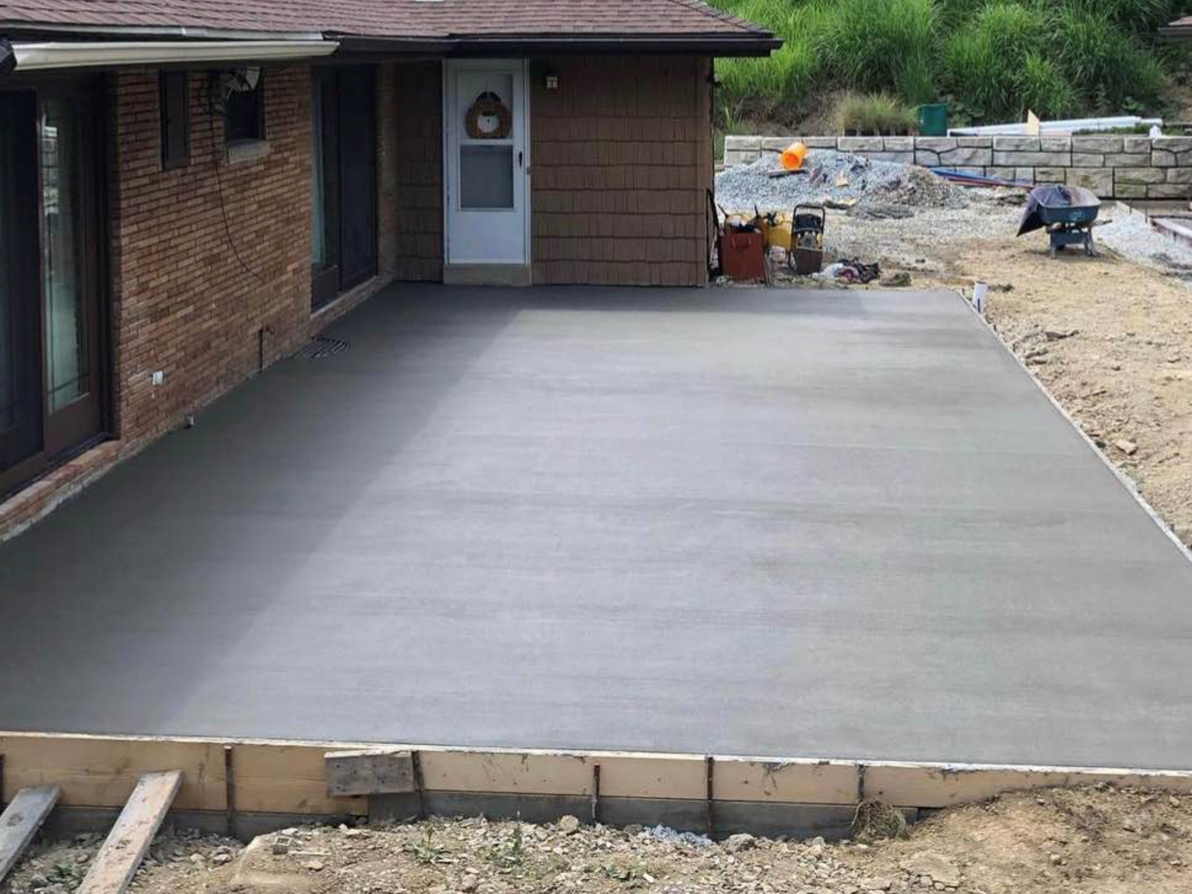 this image shows concrete leveling in Oxnard, California